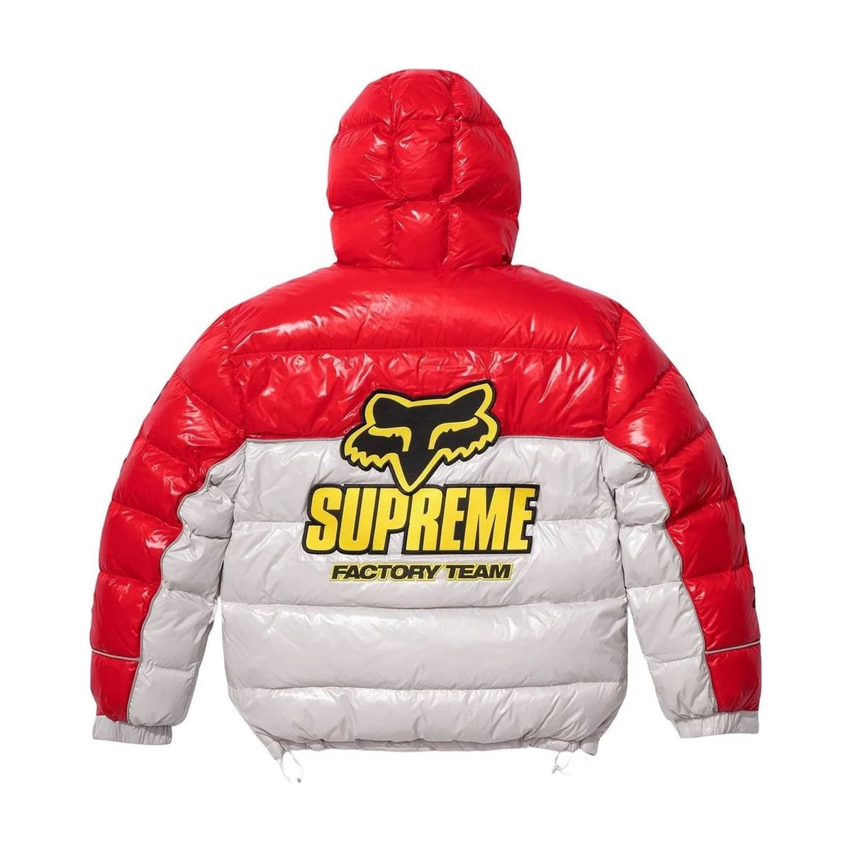 Doudoune Shiny Supreme x Fox Racing – Rouge/Blanc (AH25)