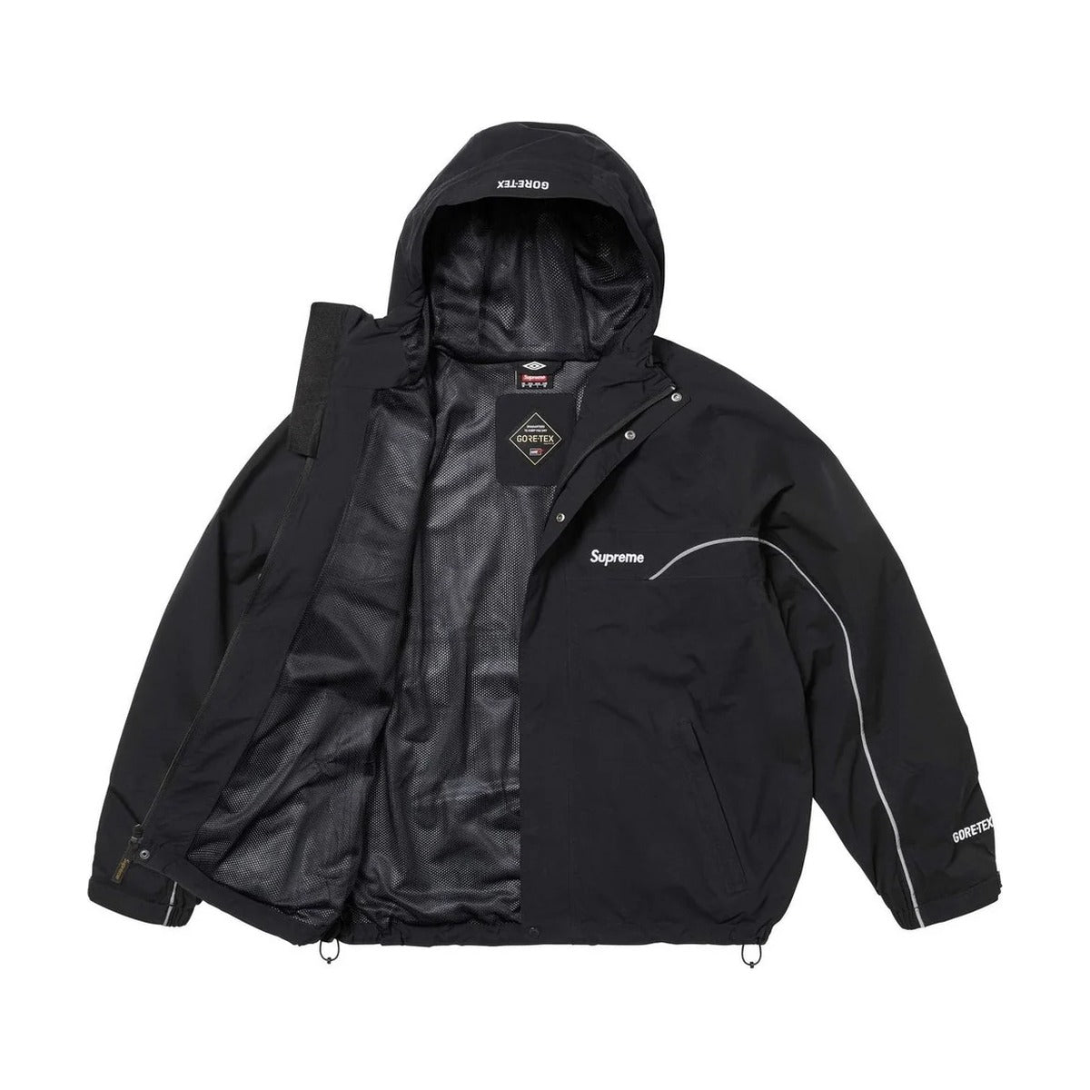 Veste à capuche Supreme x Umbro Gore-Tex – Noir (PE25)