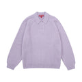 Supreme Small Box Polo Sweater – Lavender (FW25)