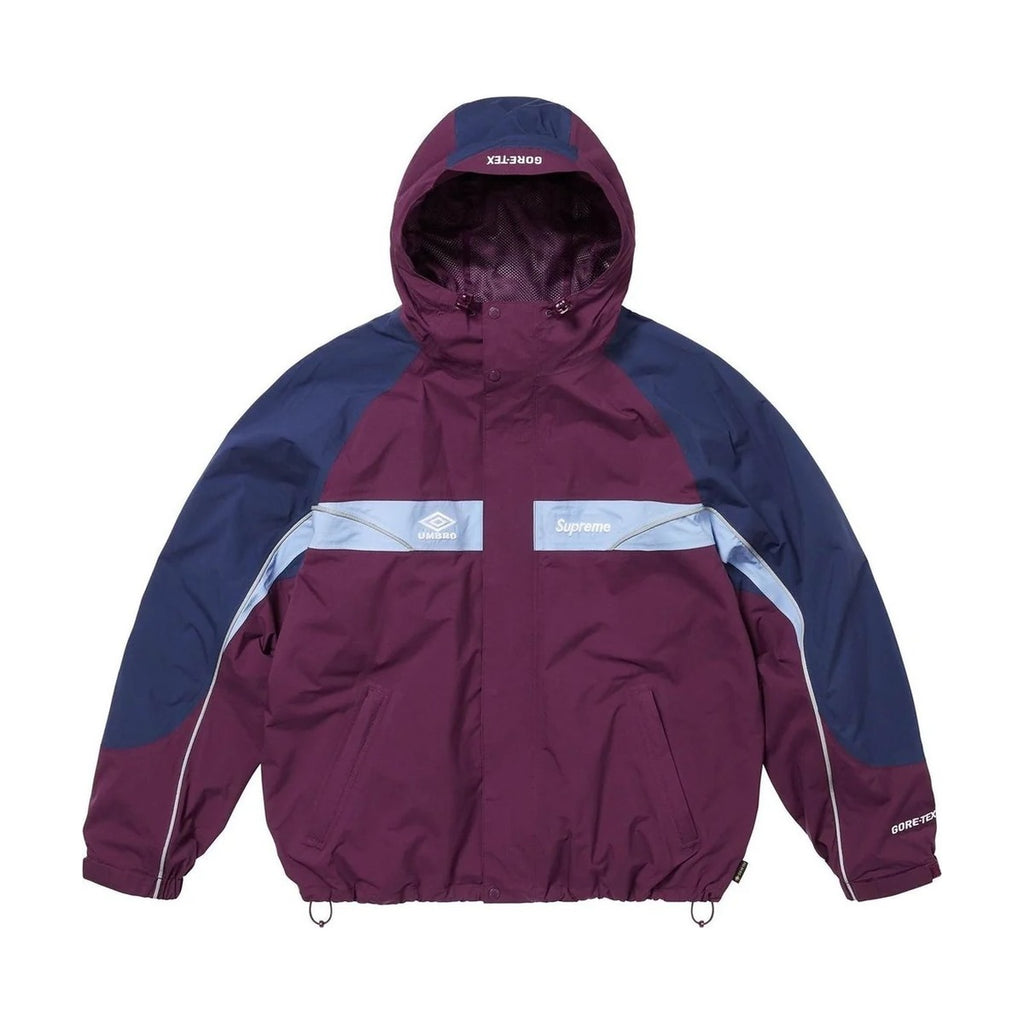 Supreme x Umbro Gore-Tex Hooded Jacket – Dark Purple (SS25)