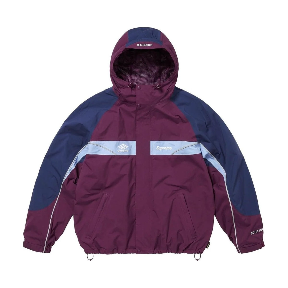Supreme x Umbro Gore-Tex Hooded Jacket – Dark Purple (SS25)