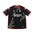 Supreme Floral Soccer Jersey – Black (FW25)