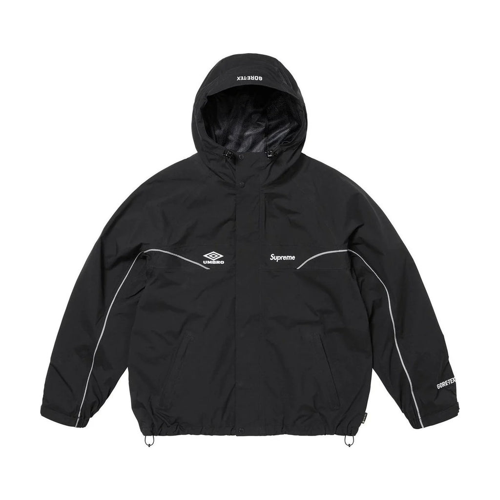 Supreme x Umbro Gore-Tex Hooded Jacket – Black (SS25)