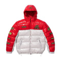 Supreme x Fox Racing Shiny Down Puffer – Red/White (FW25)