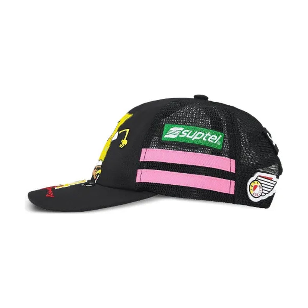 Supreme x Bob l'éponge Jeff Hamilton 6 panneaux dos mesh noir (SS25)