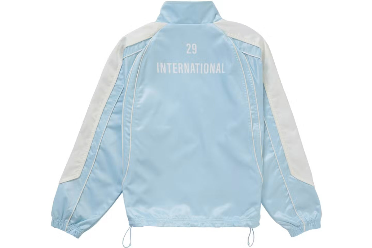 Supreme Satin Piping Pullover – Light Blue (SS25)