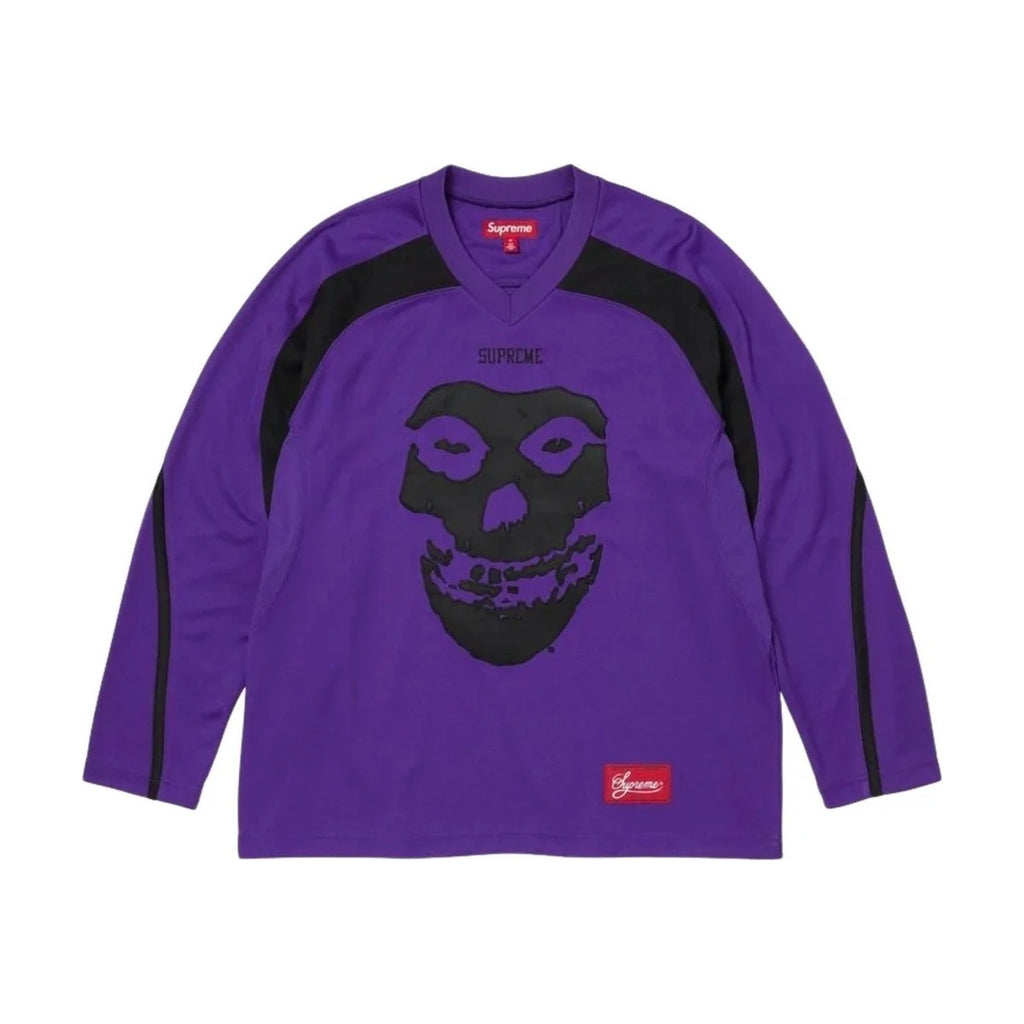 Supreme x The Misfits Hockey Jersey – Purple (SS26)