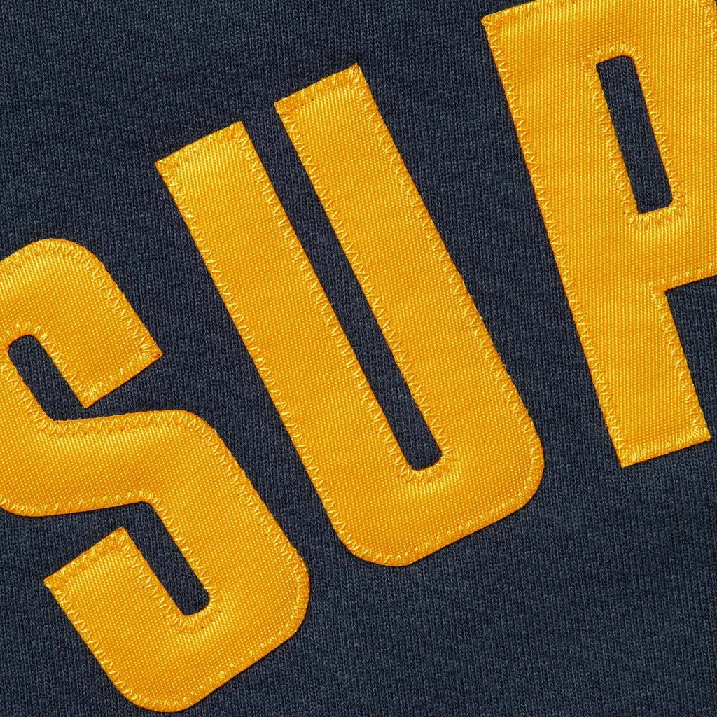 Sweat à capuche zippé Supreme Arc doublé thermiquement – Marine (AH24)
