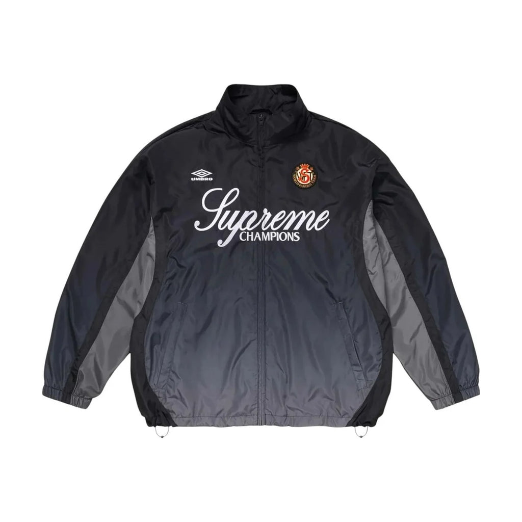 Veste de survêtement Supreme x Umbro dégradée – Noire (AH25)