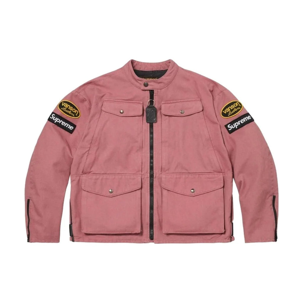Supreme x Vanson Leathers Cordura Jacket – Pink (SS26)