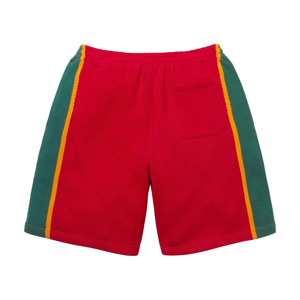 Short de football en maille Supreme x Umbro rouge (PE25)