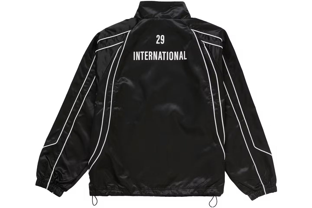 Supreme Satin Piping Pullover – Black (SS25)