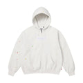 Supreme x MM6 Maison Margiela Box Logo Zip Up Hooded Sweatshirt – White (SS26)
