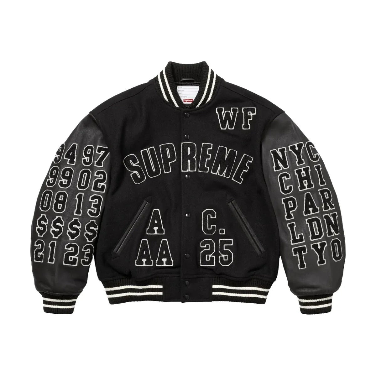 Veste teddy Supreme Praises – Noir (PE25)