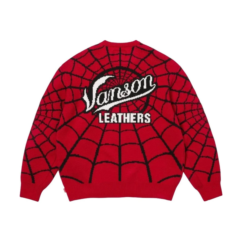 Pull Spider-Man Supreme x Vanson Leathers – Rouge (PE26)