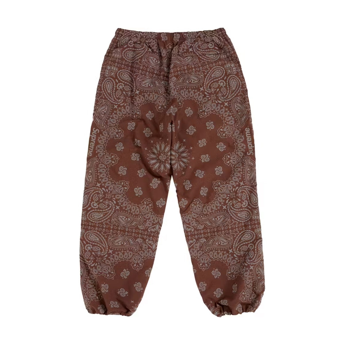 Supreme Reflective Bandana Track Pant – Brown (SS26)