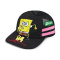 Supreme x Bob l'éponge Jeff Hamilton 6 panneaux dos mesh noir (SS25)