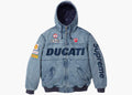 Supreme x Ducati Hooded Work Jacket – Denim (SS24)