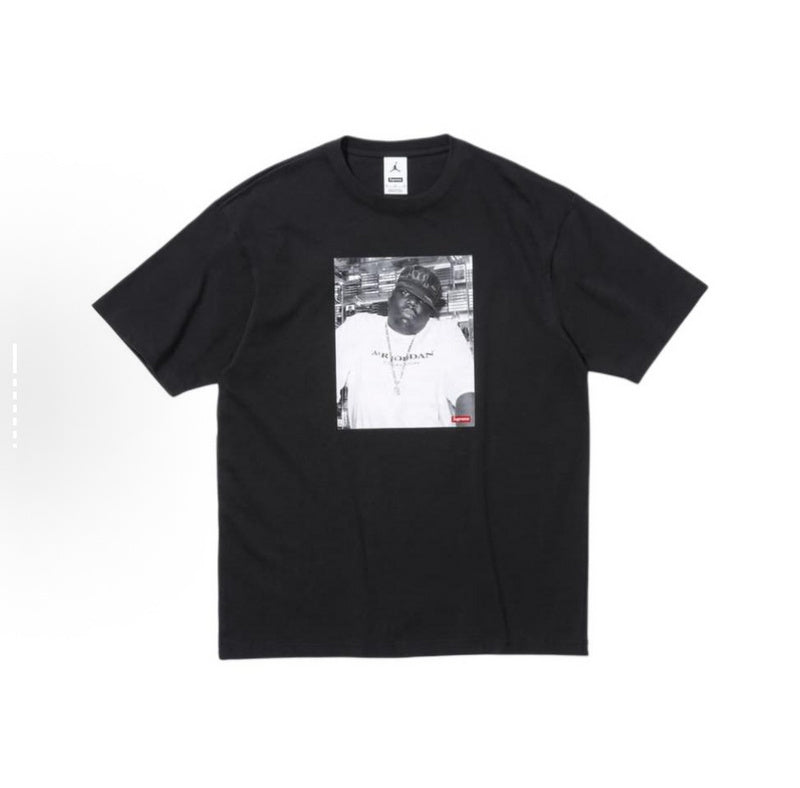 Supreme x Jordan Biggie Tee Black (FW24)