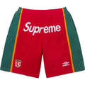 Supreme x Umbro Knit Soccer Short Red (SS25)